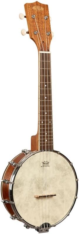 KALA カラ バンジョーウクレレ Natural Mahogany Banjo Ukulele コンサート Remoヘッド KA-BNJ-MHG-C ケース付属
