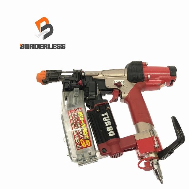 ☆品☆MAX マックス 41mm 高圧 ターボドライバー HV-R41G1 ケース付 エアビス打機 エアビス打ち機 ねじ打機 ねじ打ち機 102583