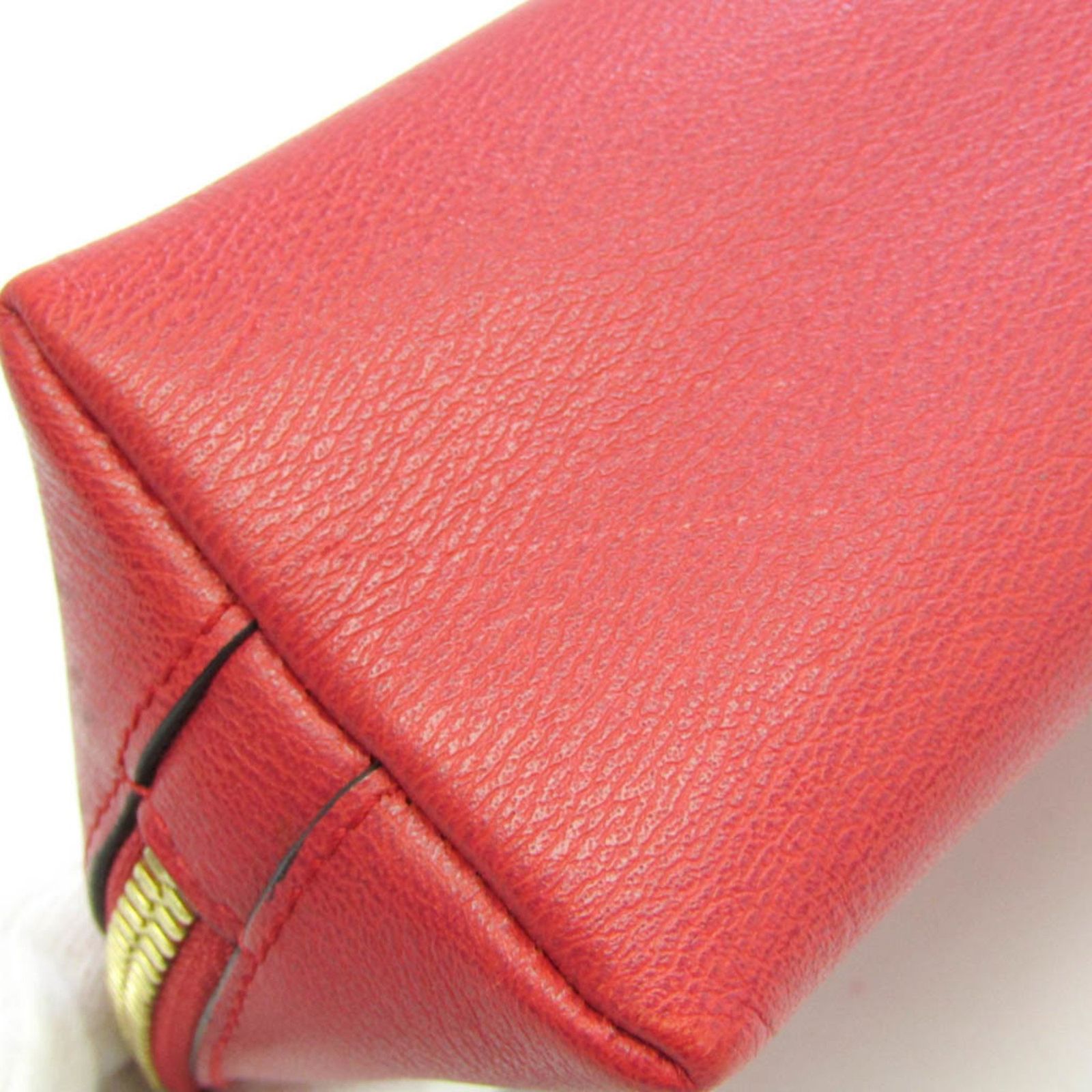 【新品未使用品】LOEWE レッド レザー ポーチ LOEWE ロエベ エンベロープ ポーチ マルチケース カードケース