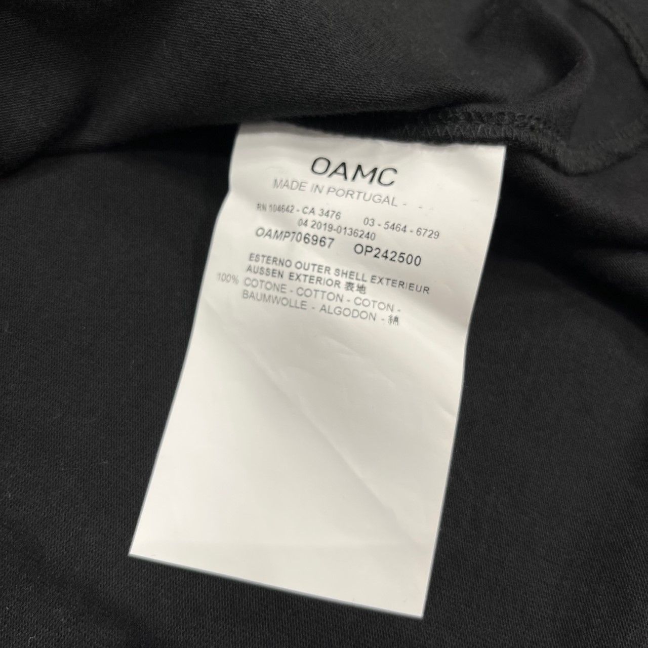 定価42900円 OAMC BLUMENT TEE ブルメルタール ティー オーバーサイズT 