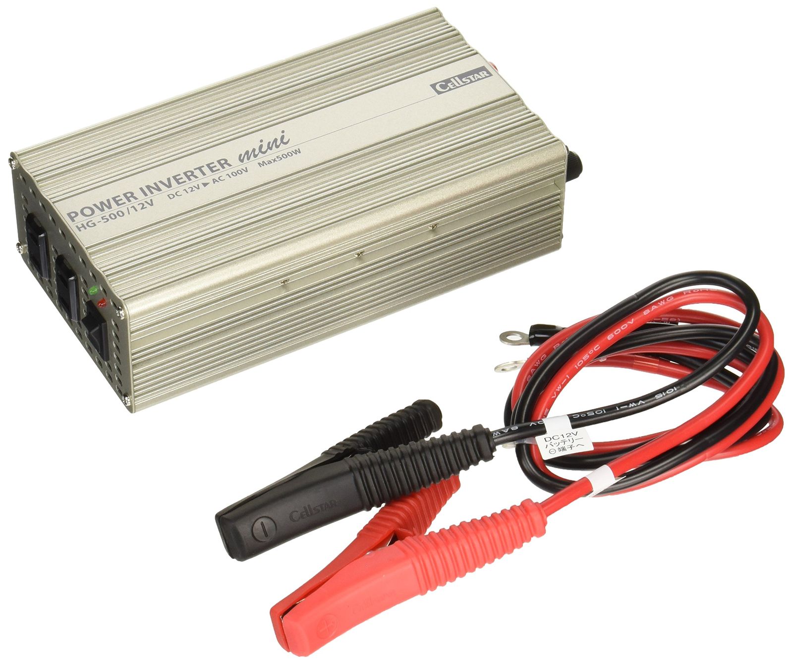 セルスター DC|ACインバーター HG-500|12V DC12V