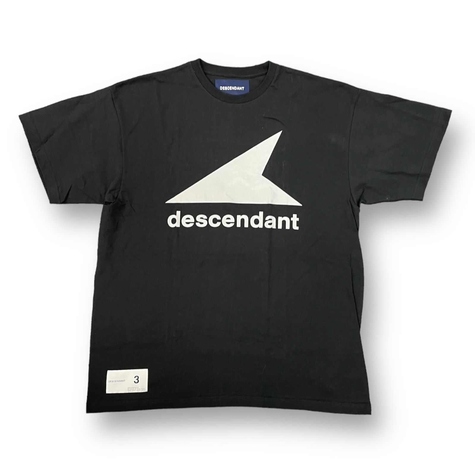 新品 DESCENDANT 23SS CETUS SS プリント クルーネック Ｔシャツ