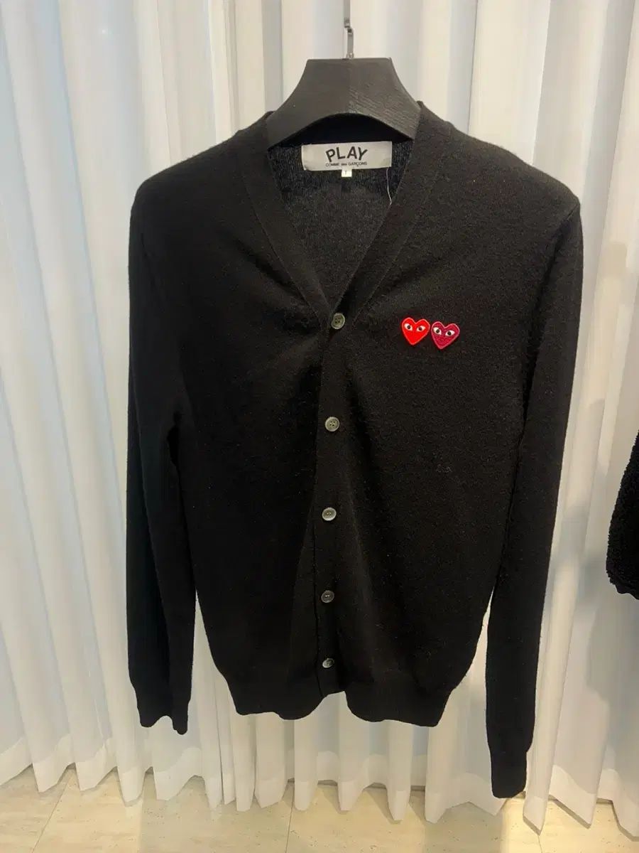 プレイ コムデギャルソンPLAY COMME des GARCONS ハートワッペンウール