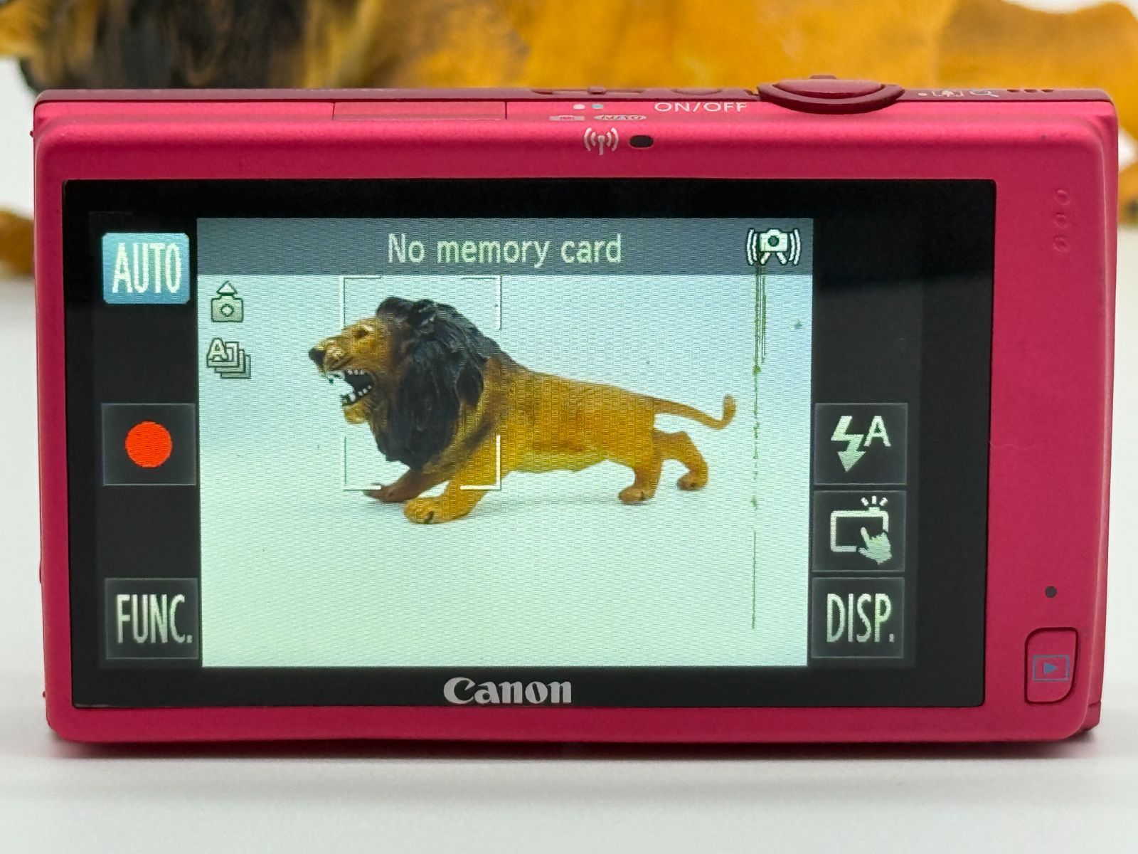 Canon IXY 420F レッド 撮影可能 2024 ジャンク コンパクトデジタル