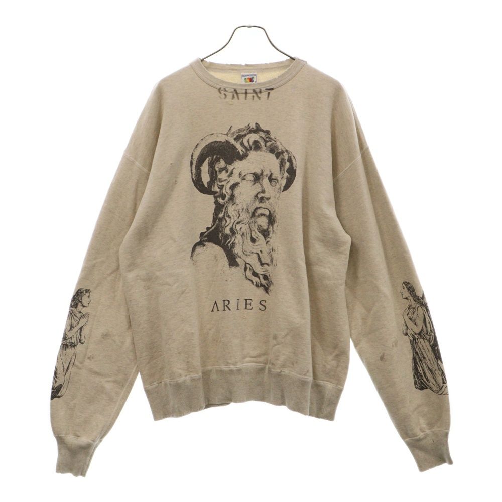 【新品】23aw セントマイケル×アリーズコラボ　スウェット　希少サイズ　XL 新品】23aw セントマイケル×アリーズコラボスウェット希少サイズXL