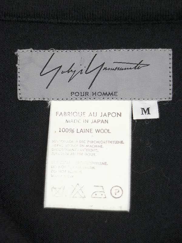 Yohji Yamamoto POUR HOMME ヨウジヤマモト プールオム 1996AW ウール ...