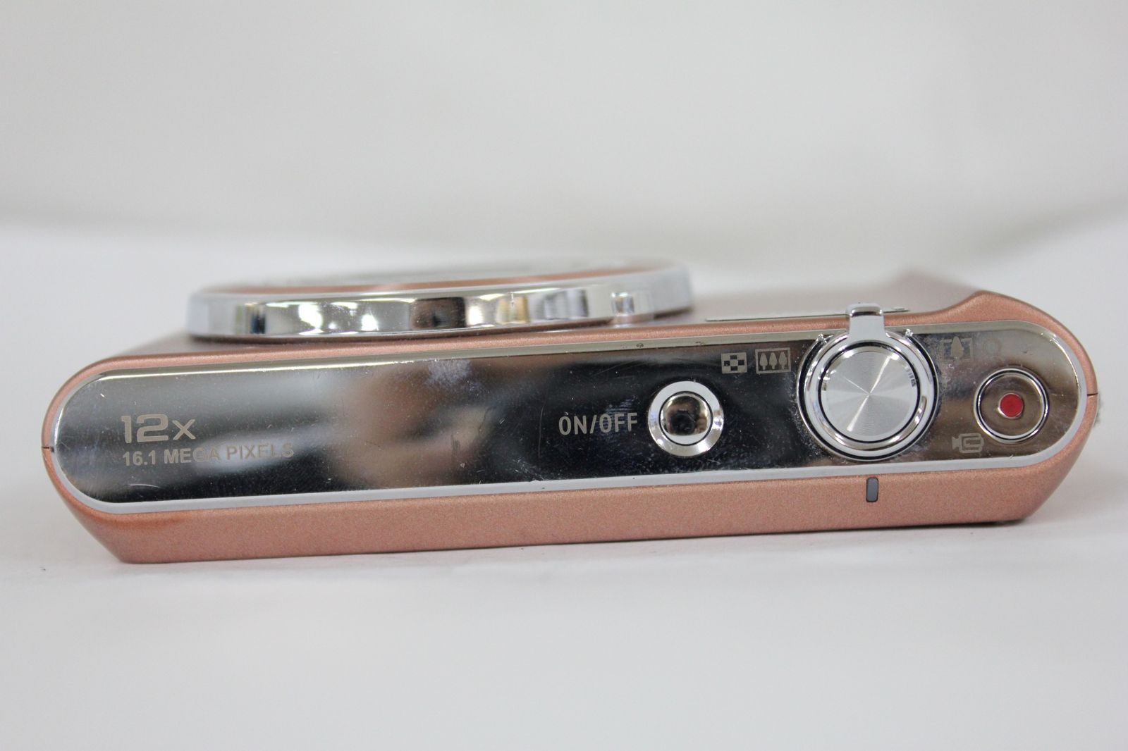 返品保証】 カシオ Casio Exilim EX-ZS180 ピンクゴールド 12x