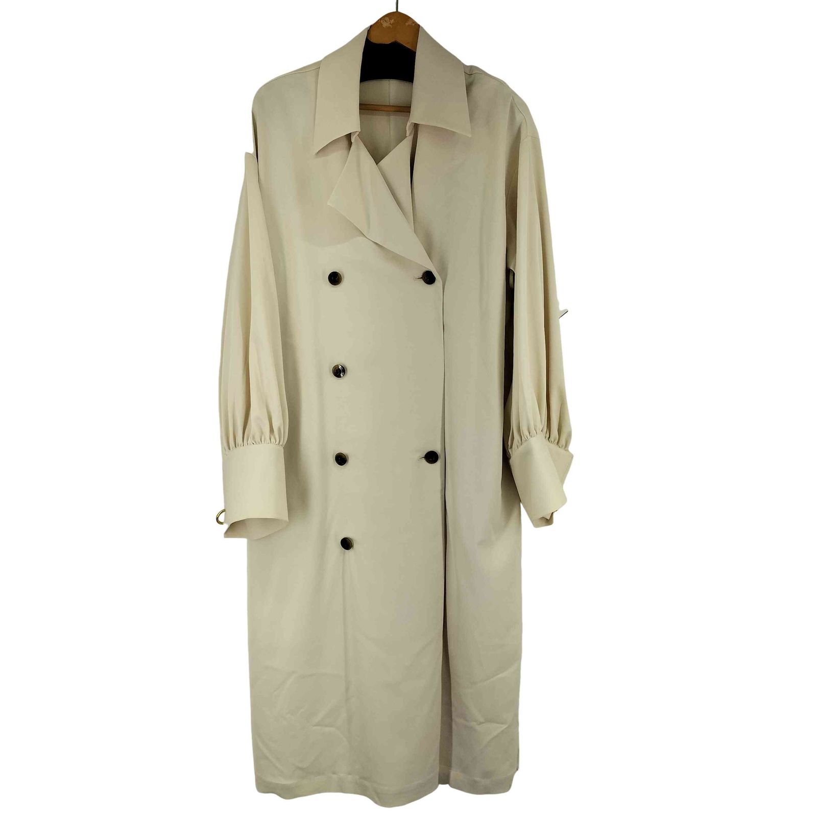 Acka volume sleeve trench coat 【公式通販】
