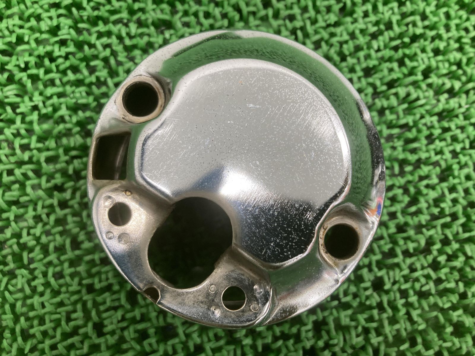 SR400 スピードメーターケース ヤマハ 純正 中古 バイク 部品 1JR メーターカバー 修復素材に コケキズ無し 品薄 希少品 車検 Genuine