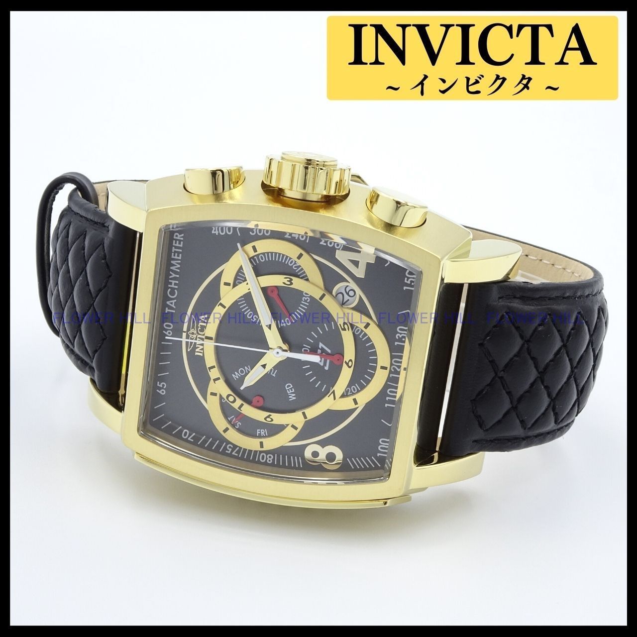 濃紺+ゴールド クロノグラフ インビクタ 腕時計　INVICTA プロダイバー 24392 濃紺+ゴールドInvicta Pro Diver インビクタ インヴィクタ 防水 プロ