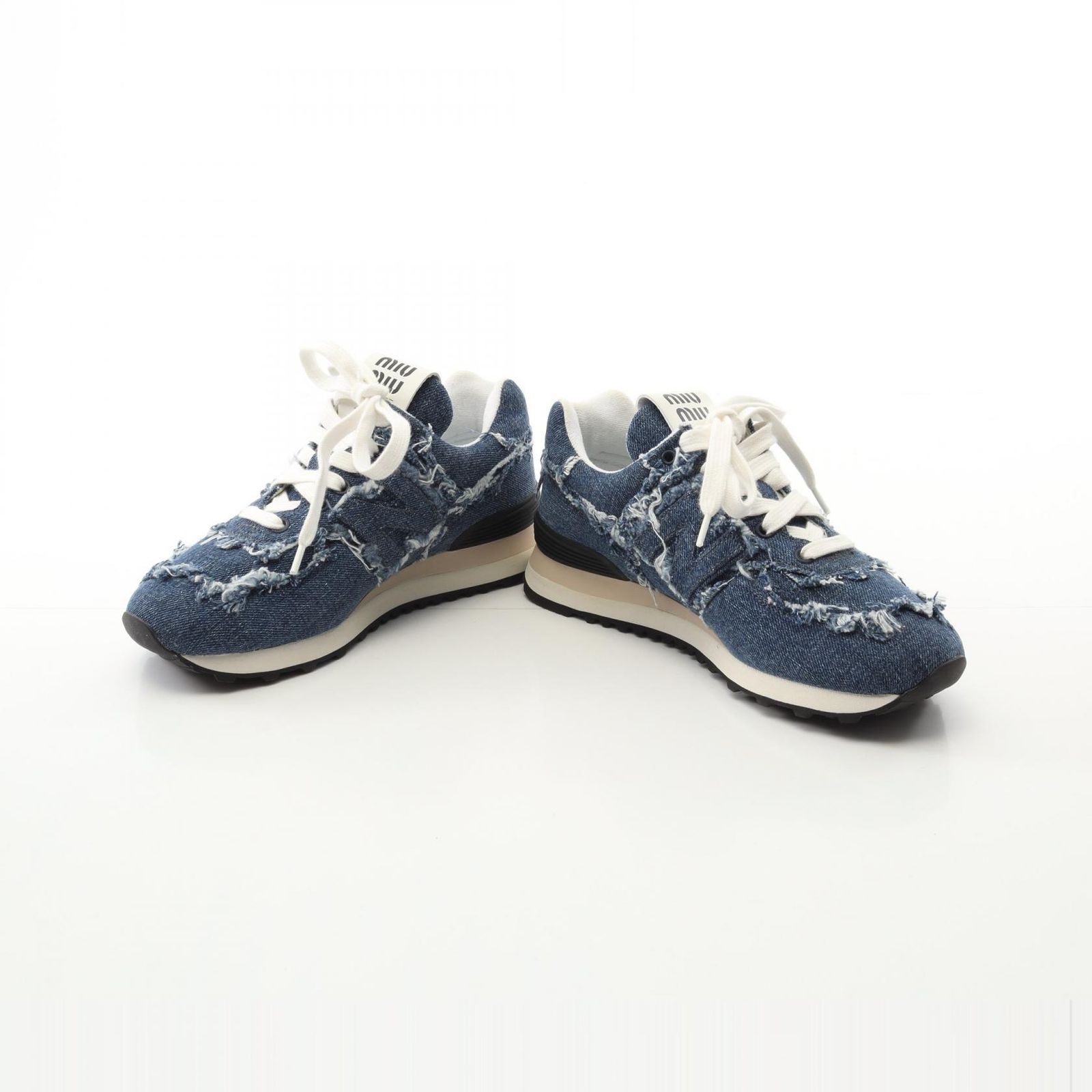 Miu Miu ミュウ ミュウ miumiu X New Balance 574 デニム