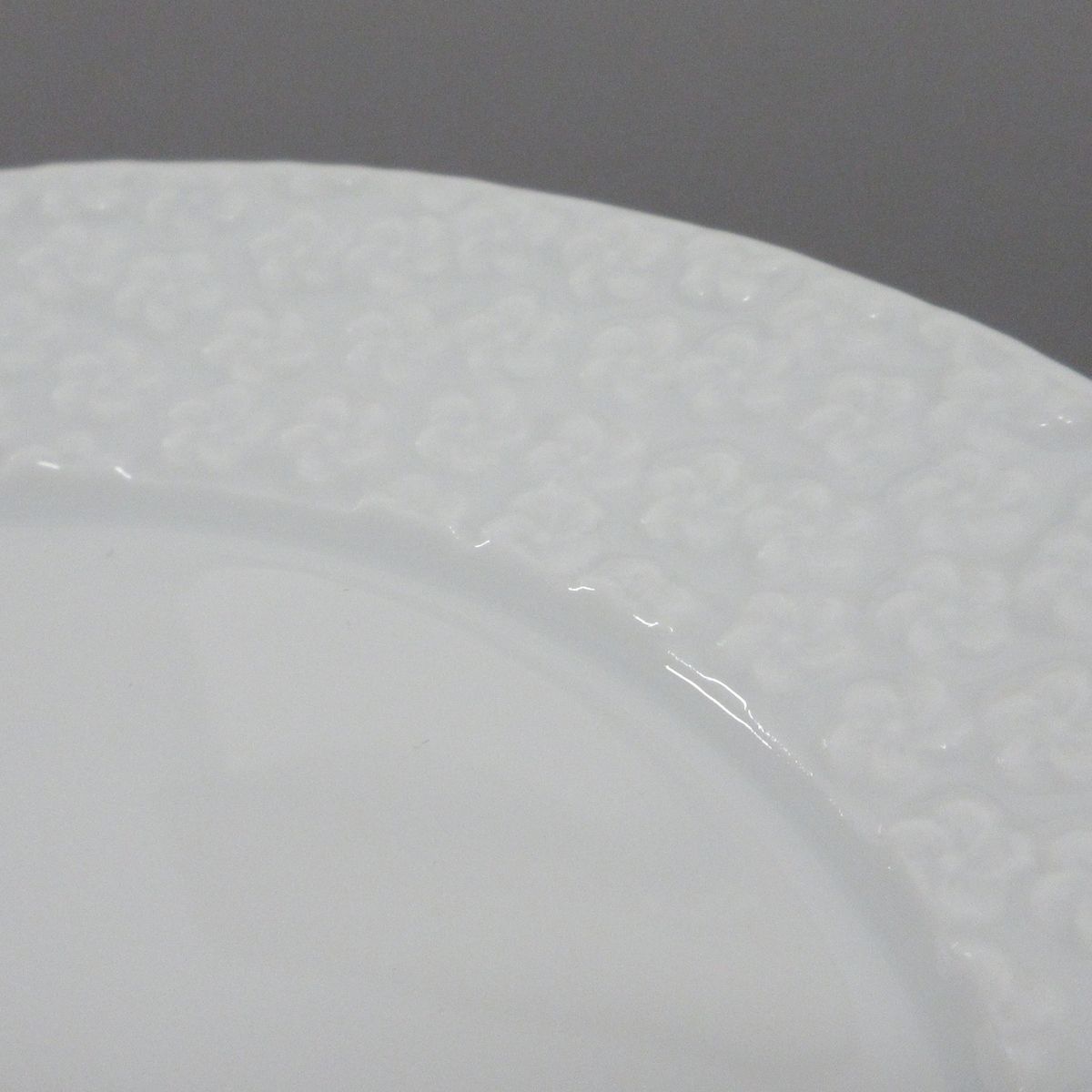 Meissen(マイセン) 食器新品同様 - 白 カップ&ソーサー×2点/プレート×2 