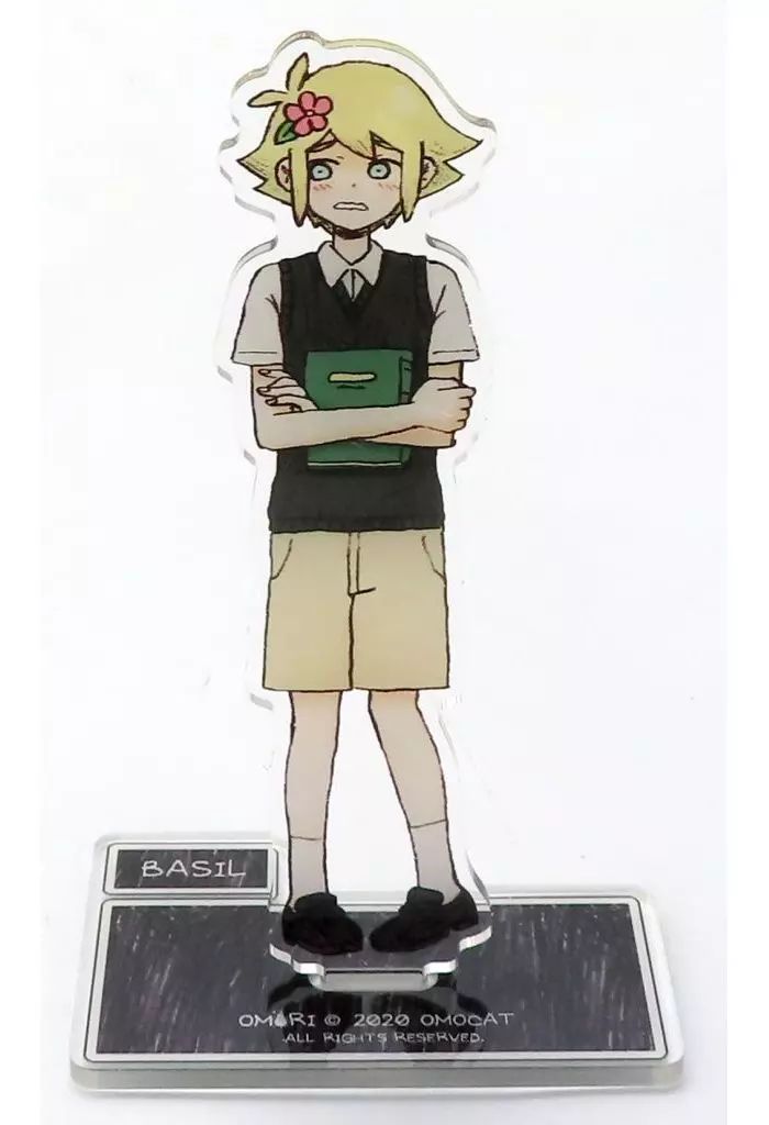 OMORI ミニキャラアクリルスタンド バジル OMORI オモリ バジル