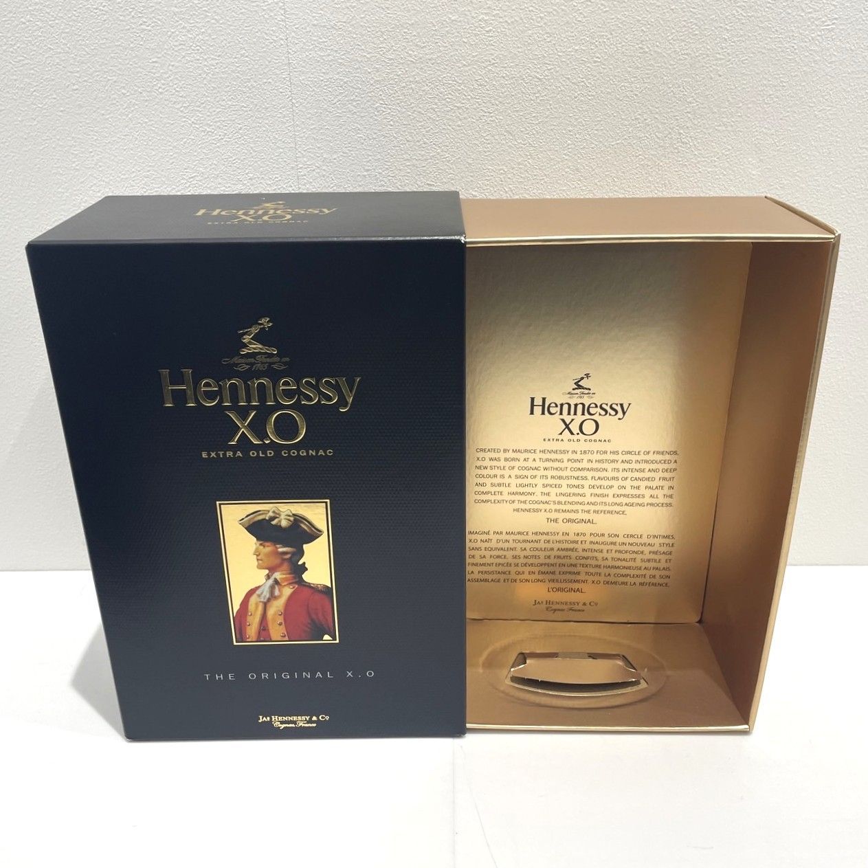ヘネシー XO 黒キャップ クリアボトル 700ml ブランデー 古酒 - メルカリ