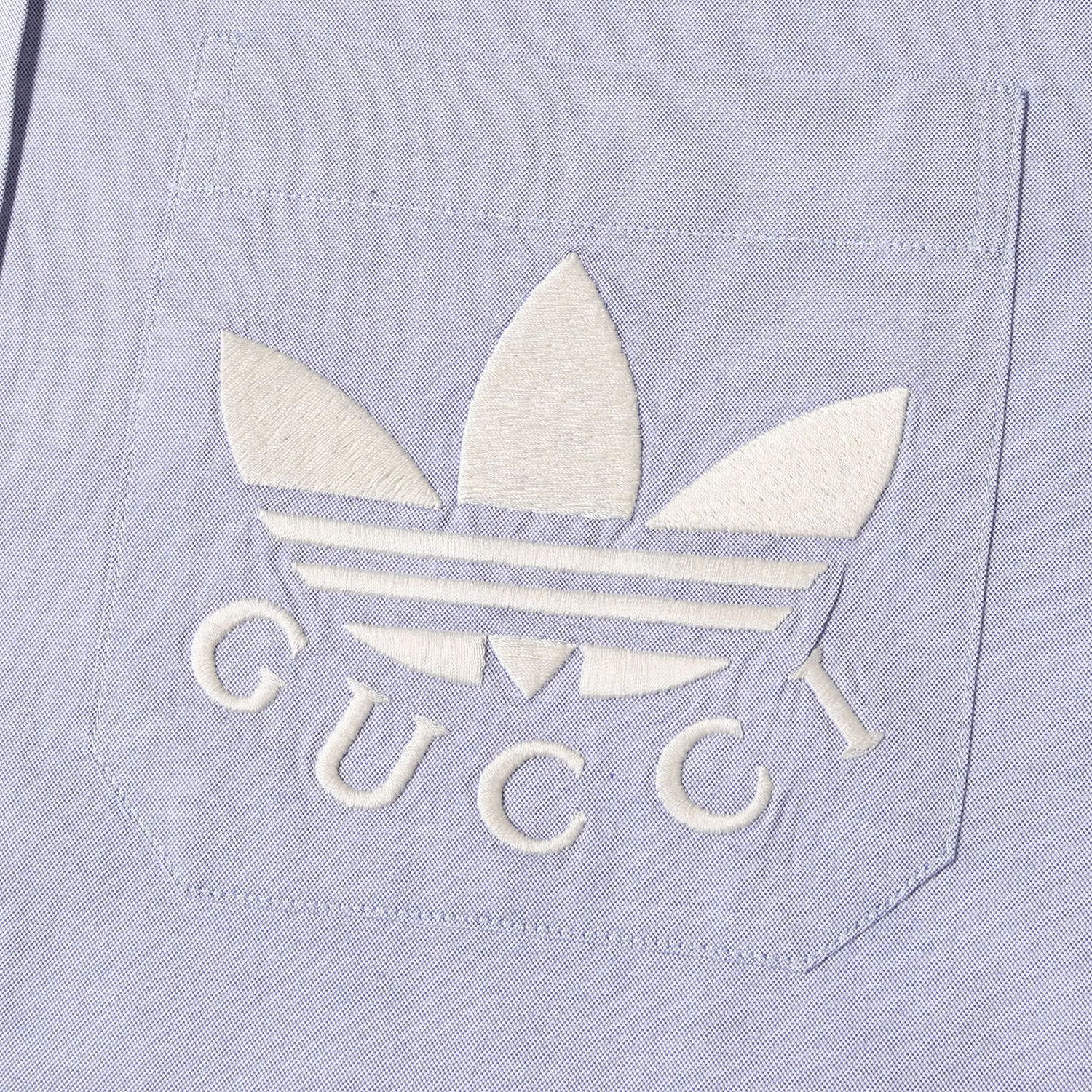 GUCCI グッチ シャツ サイズ:46 23SS adidas アディダス コットン