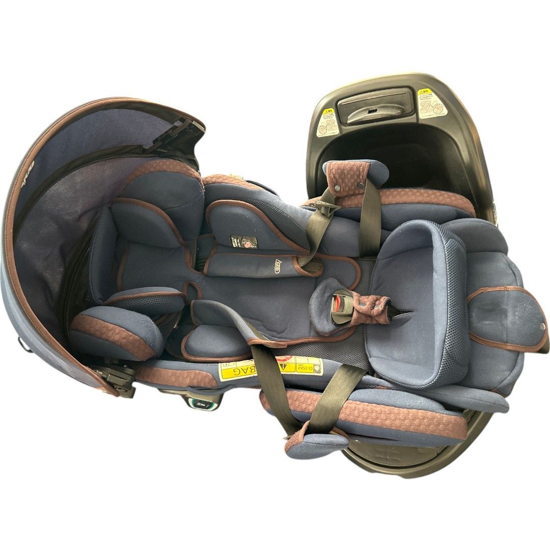 Aprica Fladea grow ISOFIX チャイルドシート ブラック アップリカ