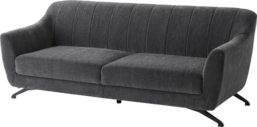 東谷 AZUMAYA ソファ 3人掛け ヴェルト ダークグレー HS-70DGY 幅182cm