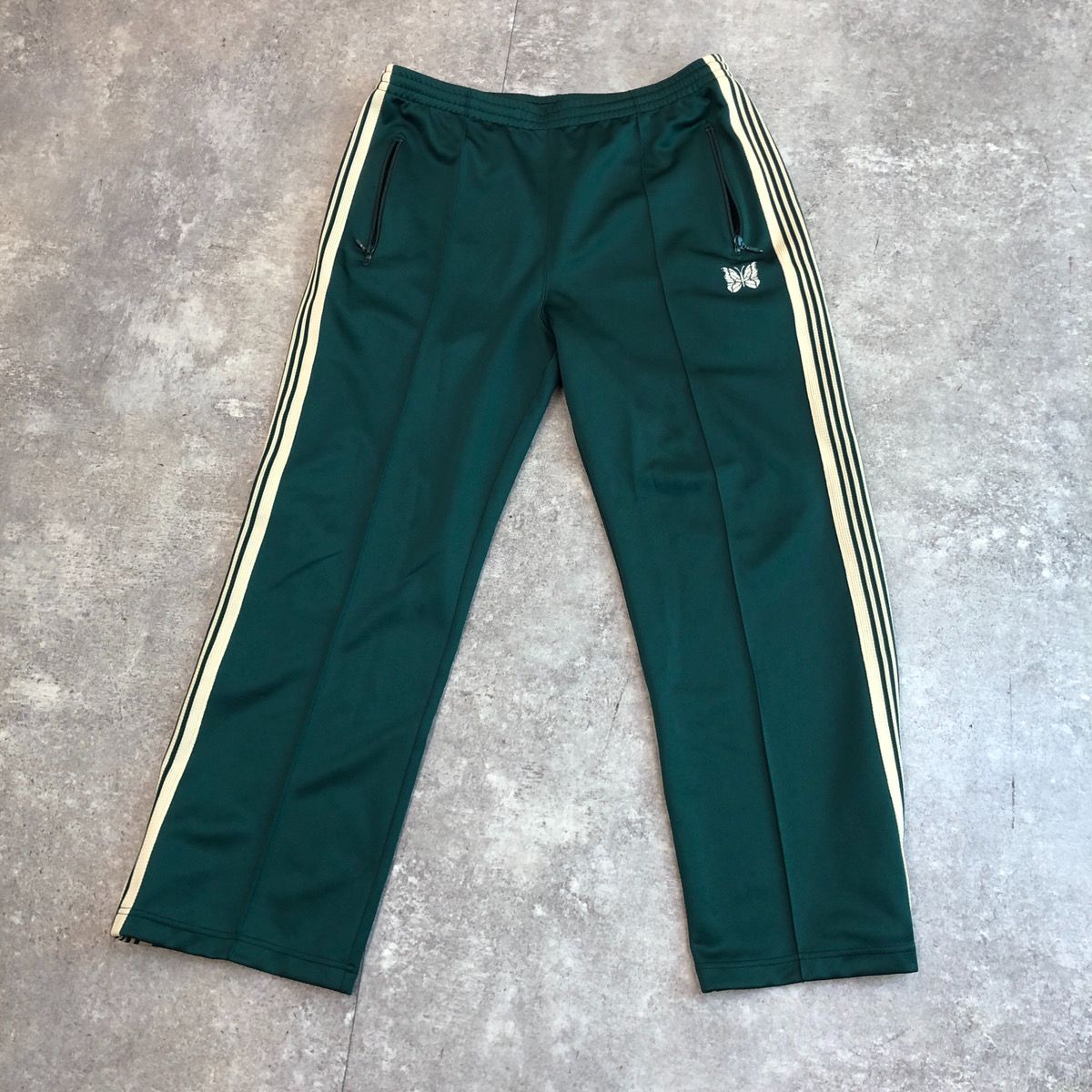 Needles ニードルス EMPTY R__M エンプティルーム トラックパンツ KP323 パンツ ジャージ ライン 緑 グリーン GREEN L  - メルカリ