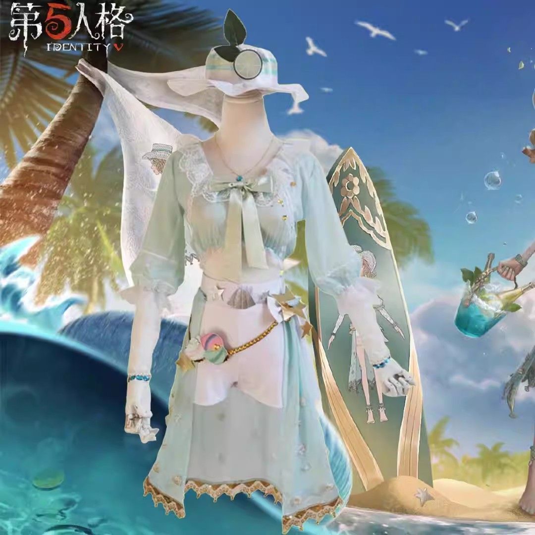 第五人格 Survivor サバイバー Demi Bourbon バーメイド デミ バーボン コスプレ衣装 海塩特調 女性用サバイバー キャラクターコスチューム