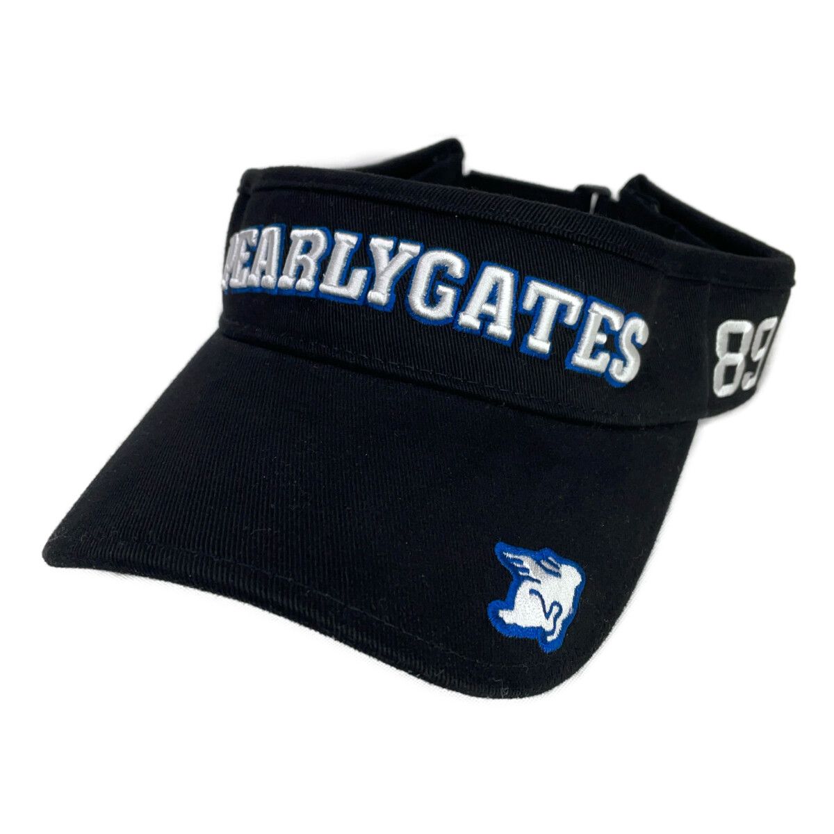 未使用品 パーリーゲイツ PEARLY GATES サンバイザー フリー 黒
