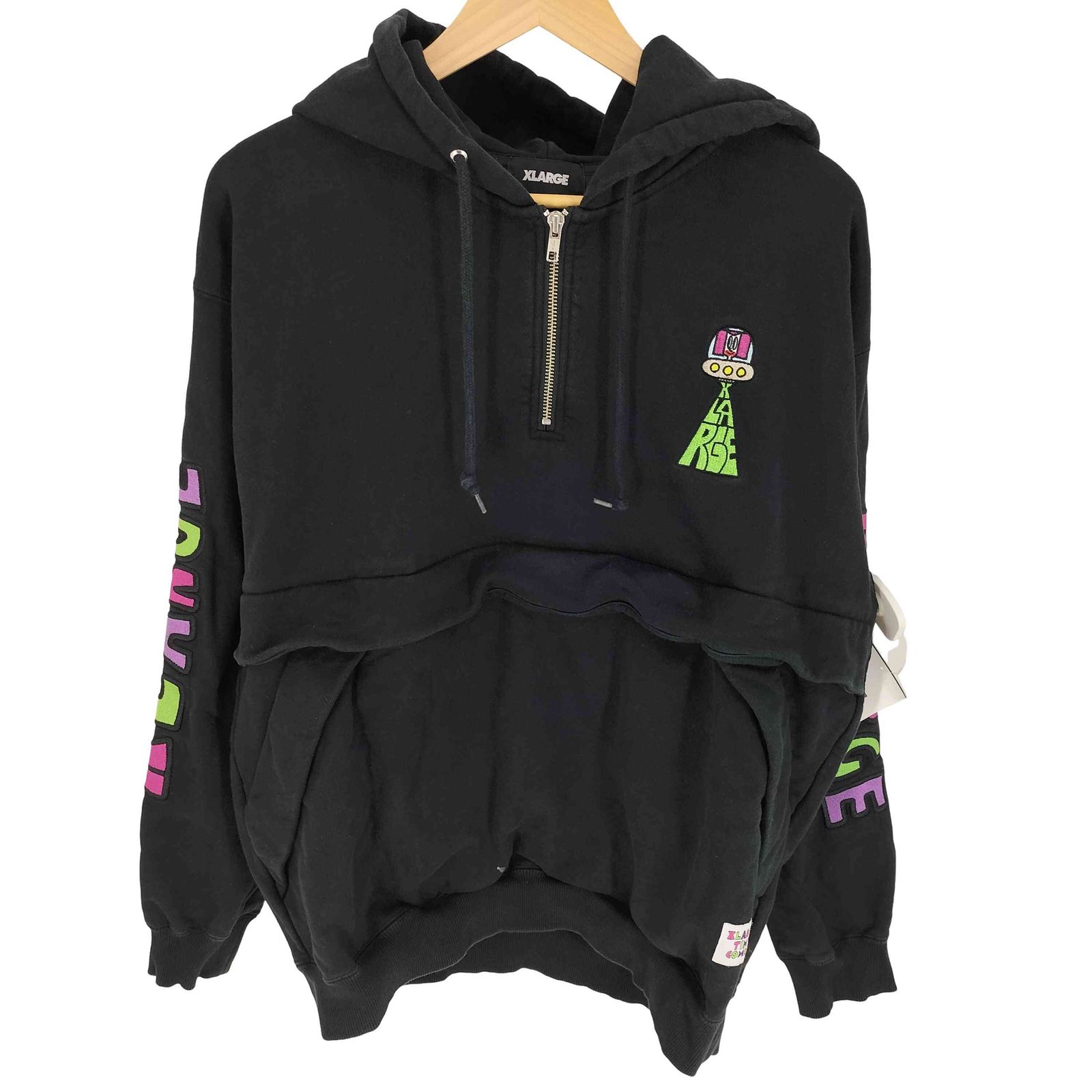エクストララージ XLARGE 23AW TIM COMIX ANORAK SWEATSHIRT 