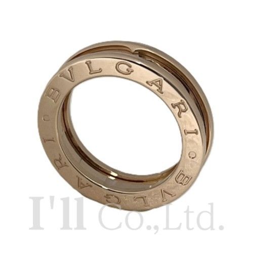 BVLGARI ブルガリ ビー・ゼロワン 1バンド リング 335992 750PG
