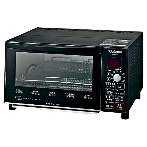 ハイスペック|食パン4枚焼き 象印マホービン ZOJIRUSHI オーブントースター こんがり倶楽部 食パン4枚焼き サクふわトースト マイコン自動コース 温度調整機能 お手入れカンタン ブラック ET-GN30-BZ