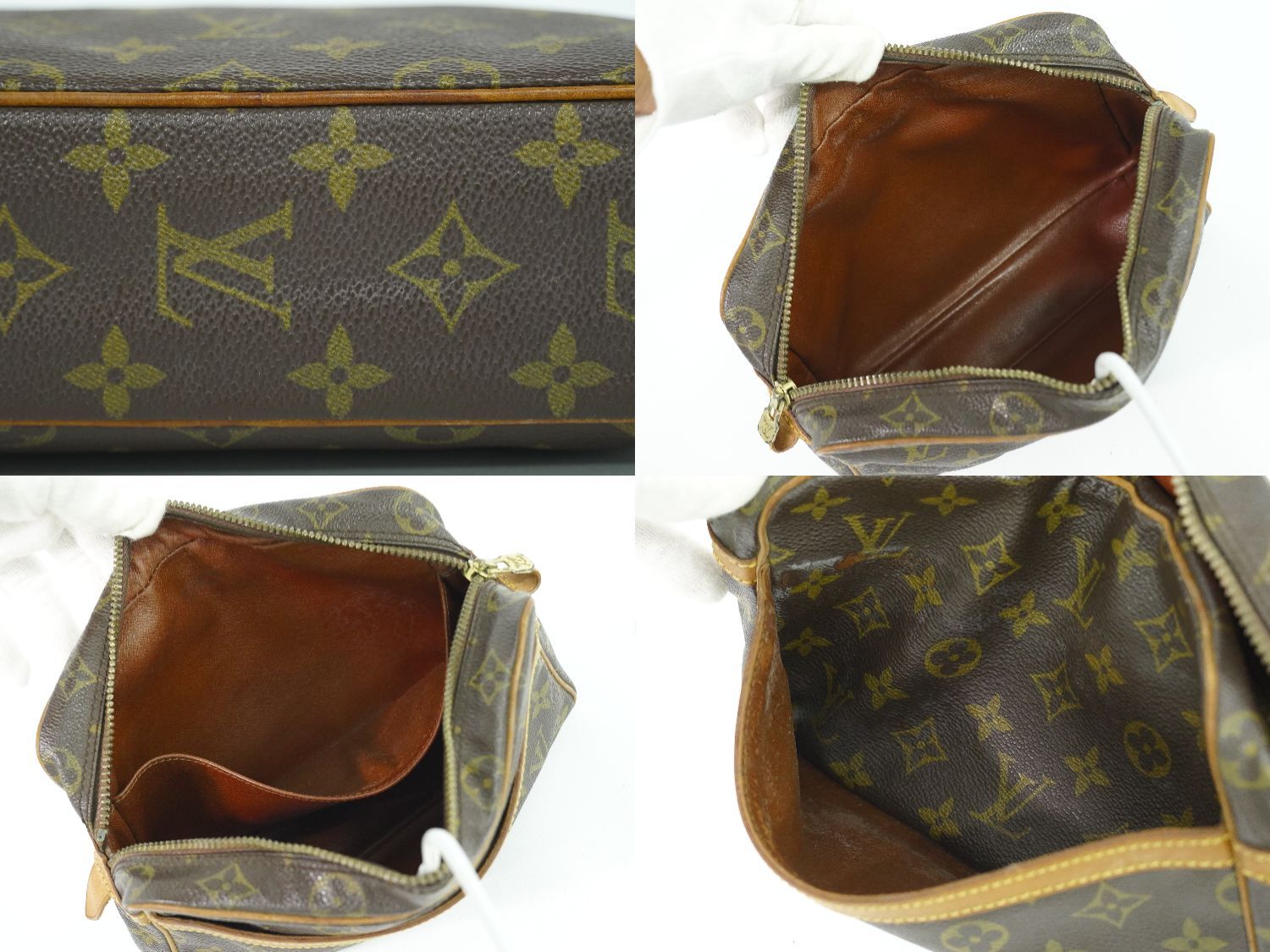 本物 ルイヴィトン LOUIS VUITTON LV コンピエーニュ 23