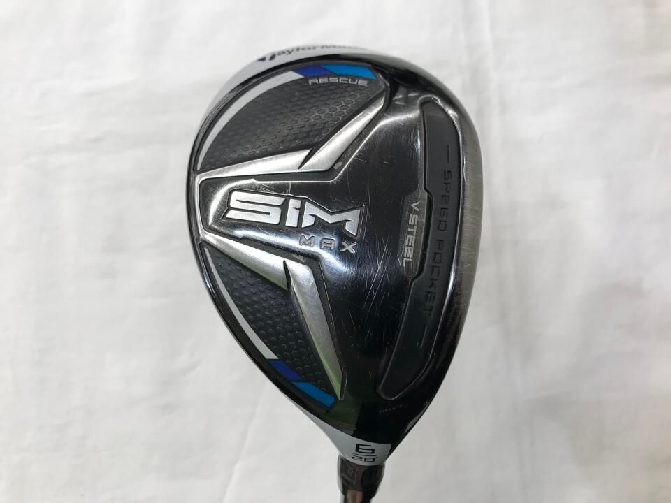 【即納】SIM MAX | 28 | S | TENSEI BLUE TM60 | 中古 | ユーティリティ | テーラーメイド