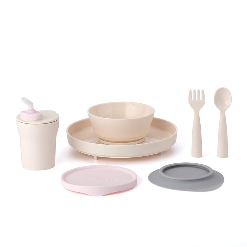 幼児と環境にやさしいキャッサバ由来の素材で作られた食器