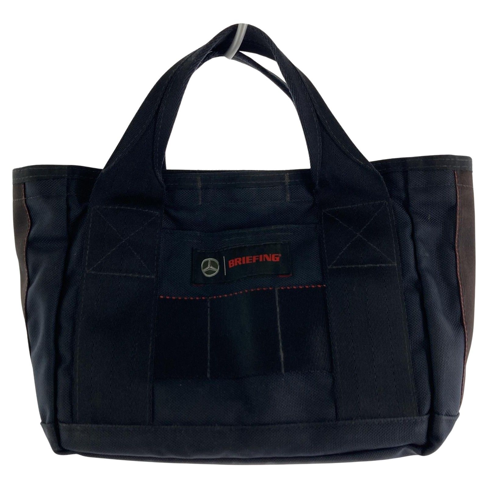 BRIEFING カードバック　ミニトートバックブラック ホワイト BRIEFING カードバック ミニトートバックブラック ホワイト トート