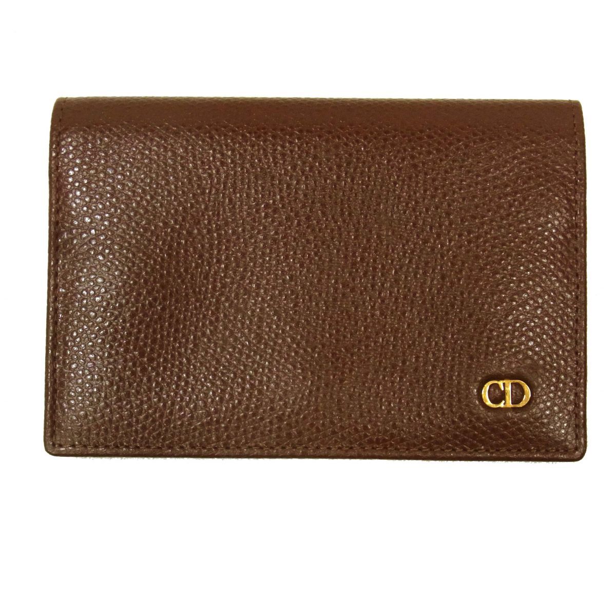 ◆Christian Dior PARIS ディオール レザー 名刺入れ カードケース スペイン製 メンズ