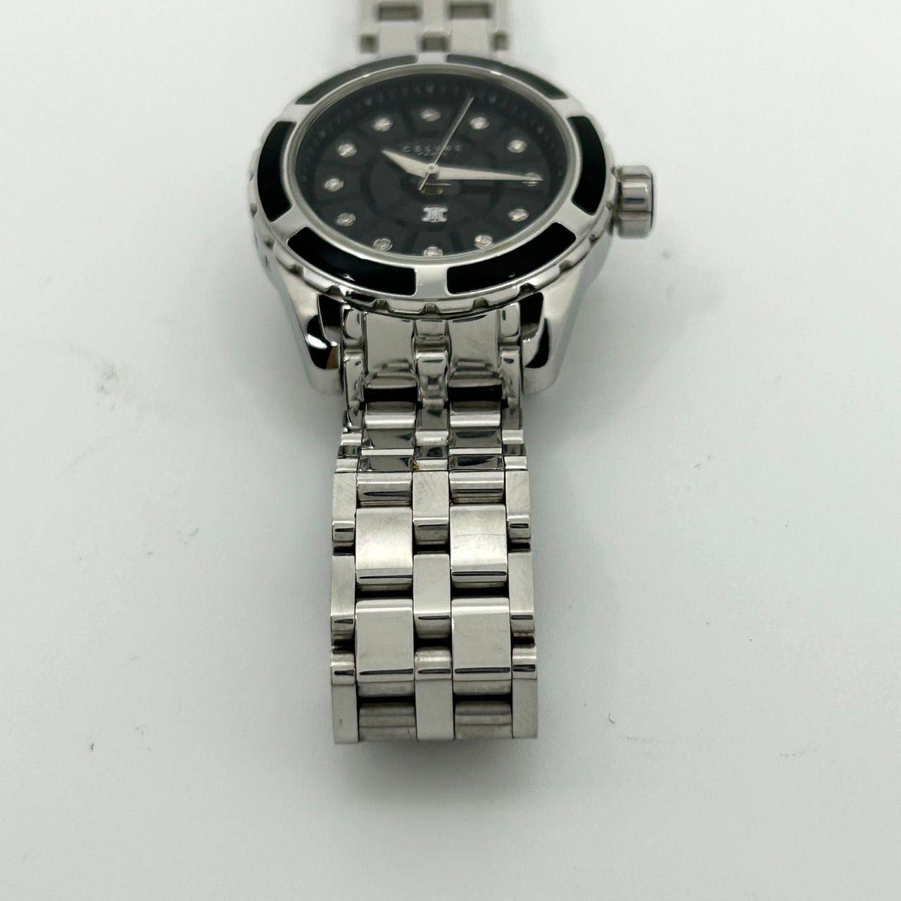 稼働品】セリーヌ CELINE 腕時計 ユニセックス アナログ クオーツ