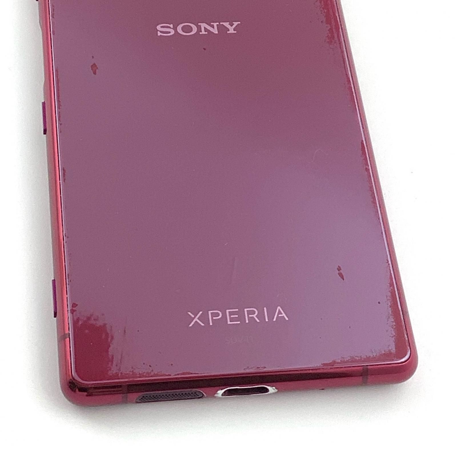 Xperia 5 レッド 64 GB SOV41 【公式通販】