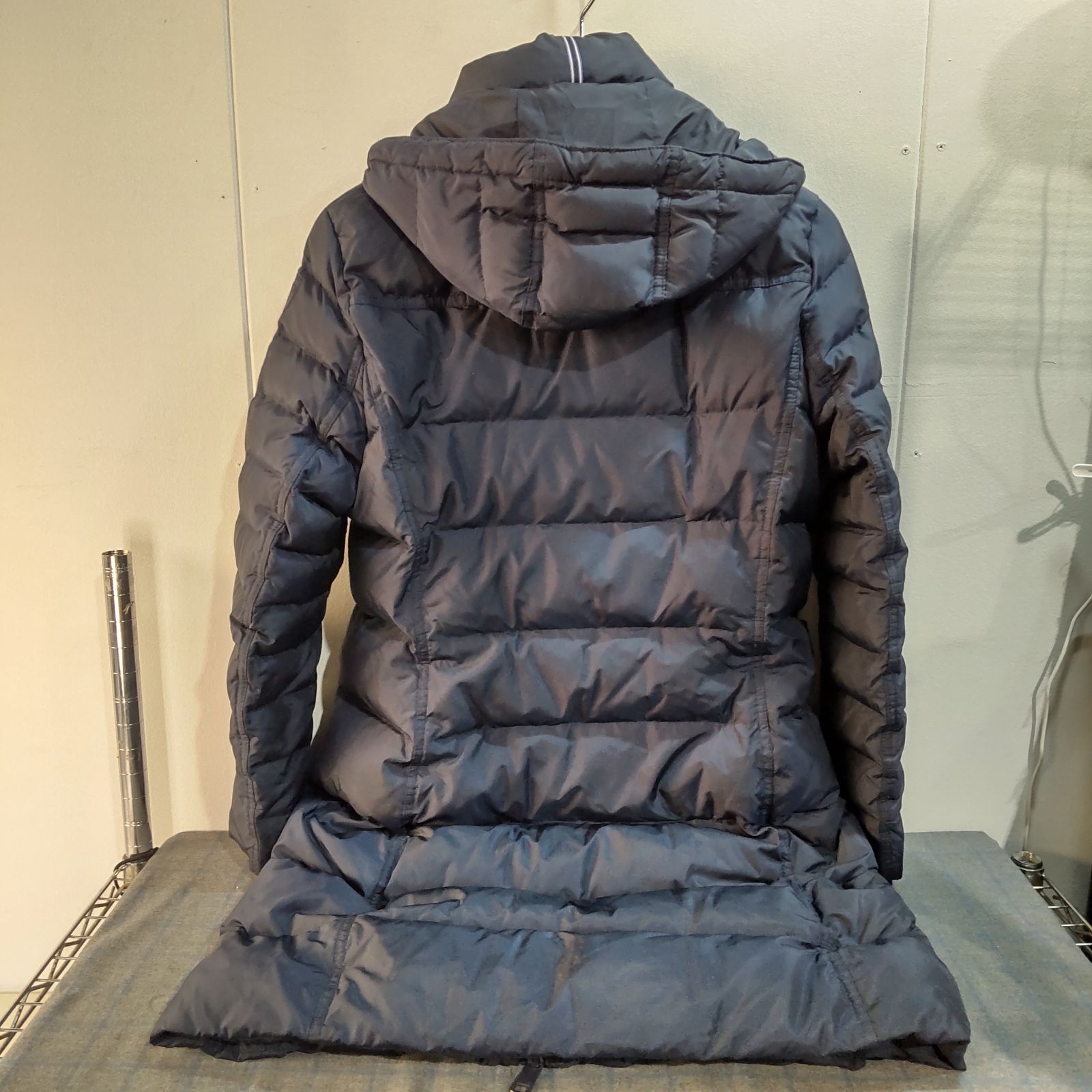 TOMMY HILFIGER トミーヒルフィガー レディース ロングダウン ネイビー 
