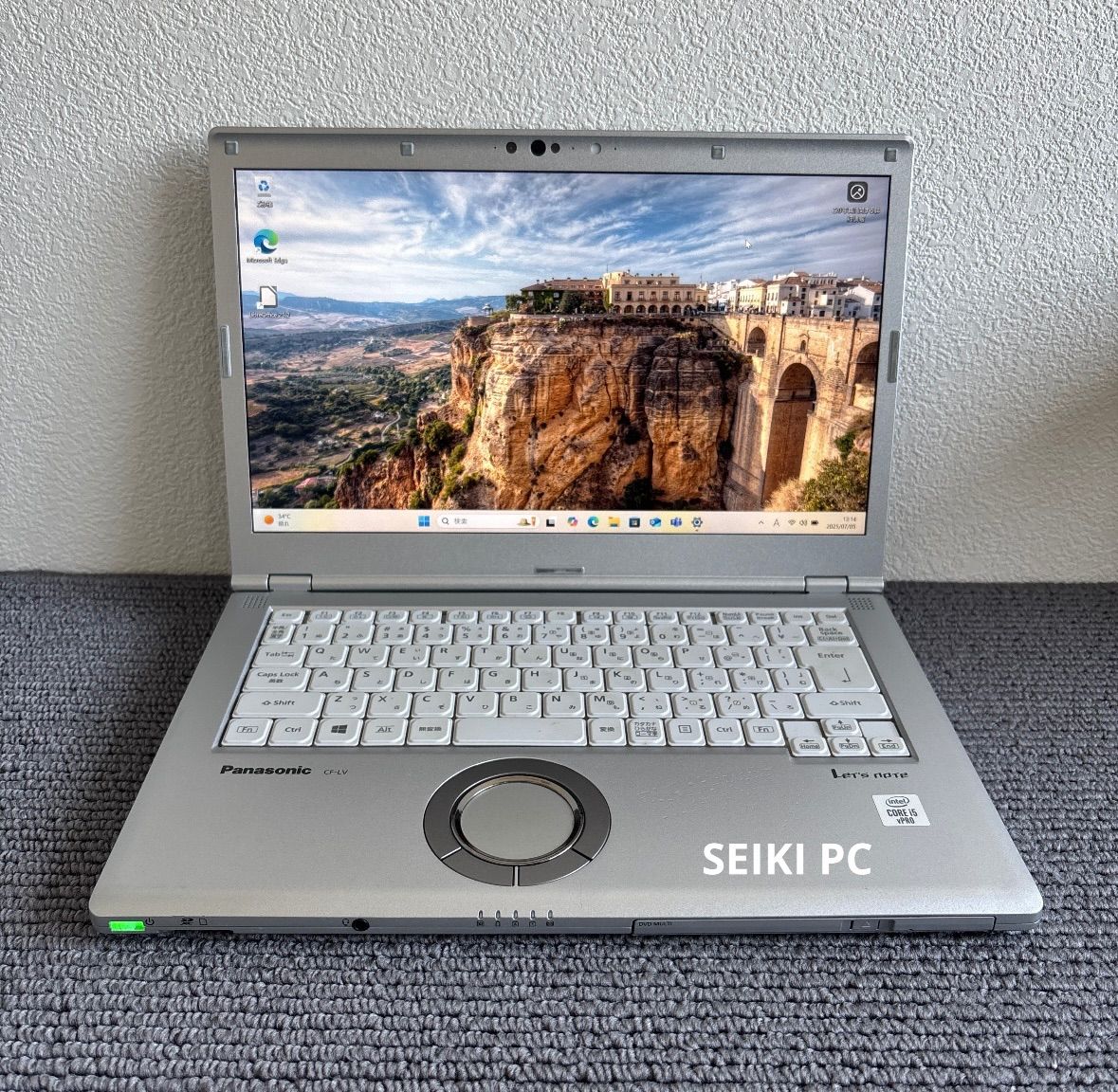 Panasonic CFLV9-1 i5-10310U メモリ8GB 顔認証 Panasonic CFLV9-1 i5-10310U メモリ8GB SSD 256GB 顔認証 Win11