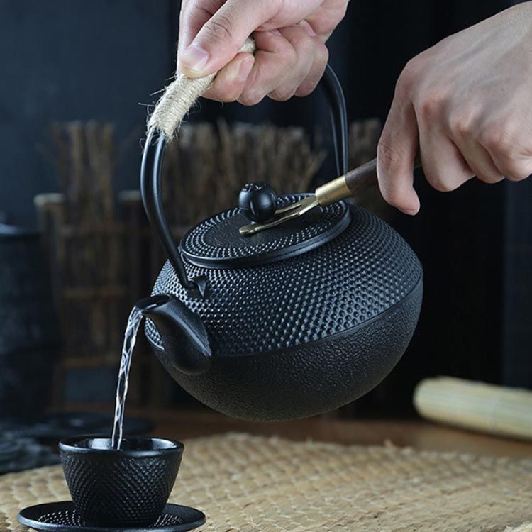 饕餮鋳鉄製ティーストーブ ティーポット鋳鉄ティーポット家庭用大容量電気セラミック