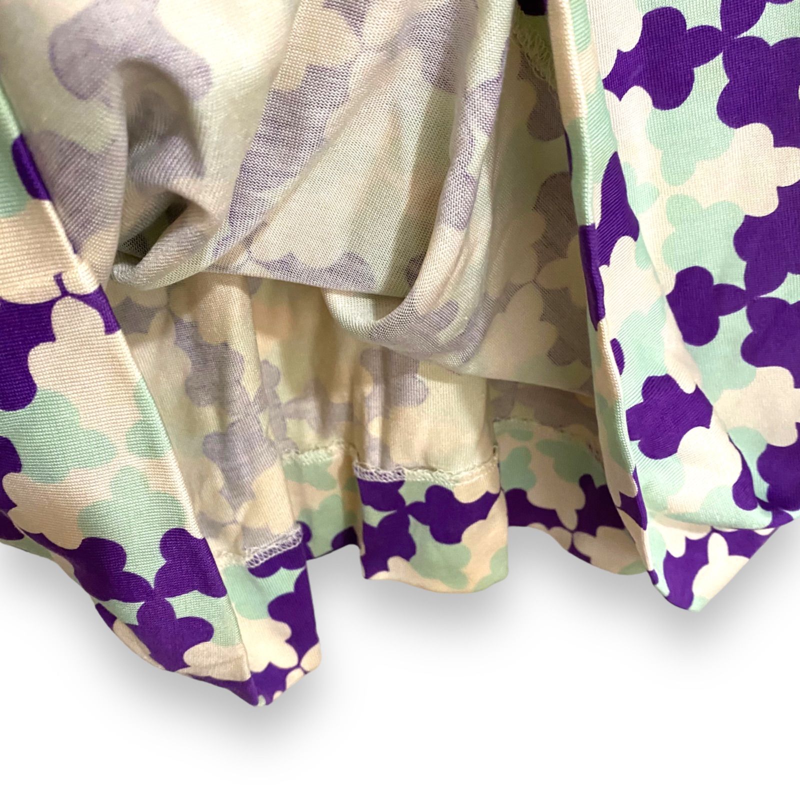 極美品 ダイアンフォンファステンバーグ シルク シフォン フレア ワンピース DIANE von FURSTENBERG - ダイアンフォンファステンバーグ