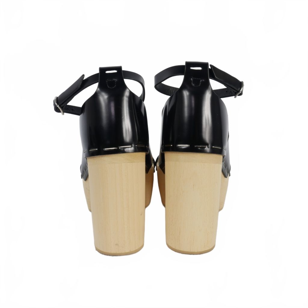 メゾンマルジェラ ウッドソールサンダル プラットフォーム 足袋 厚底 37 メゾンマルジェラ Maison Margiela 足袋 ウッドソール タビ