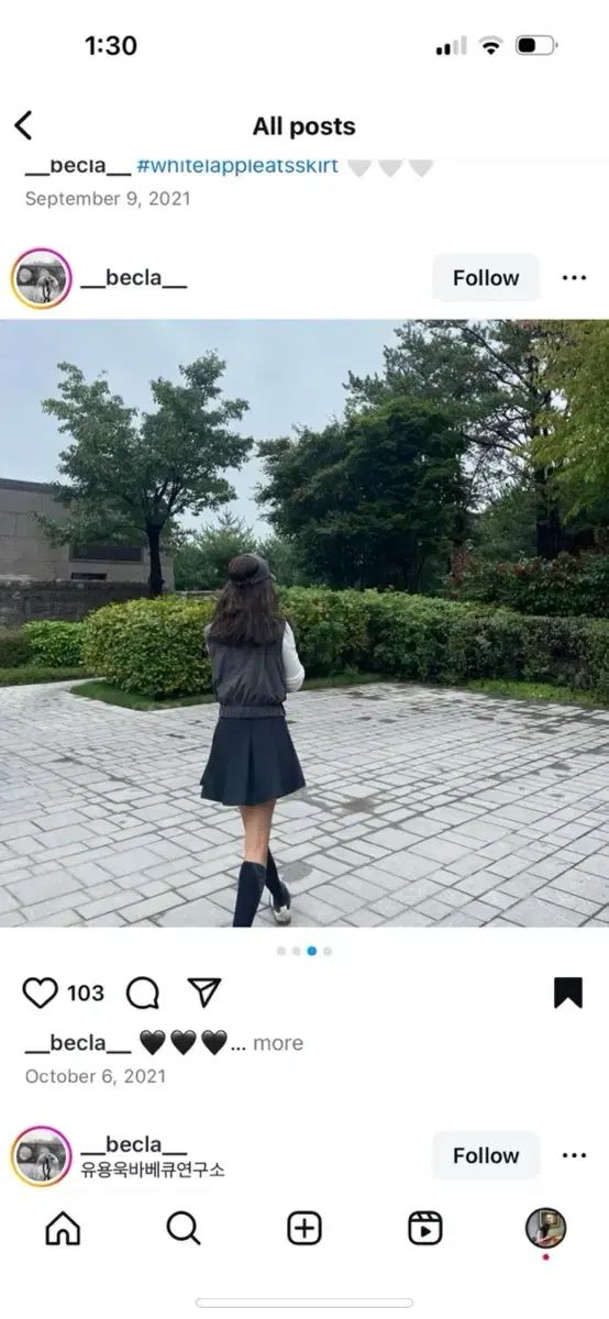 プリーツ スカート