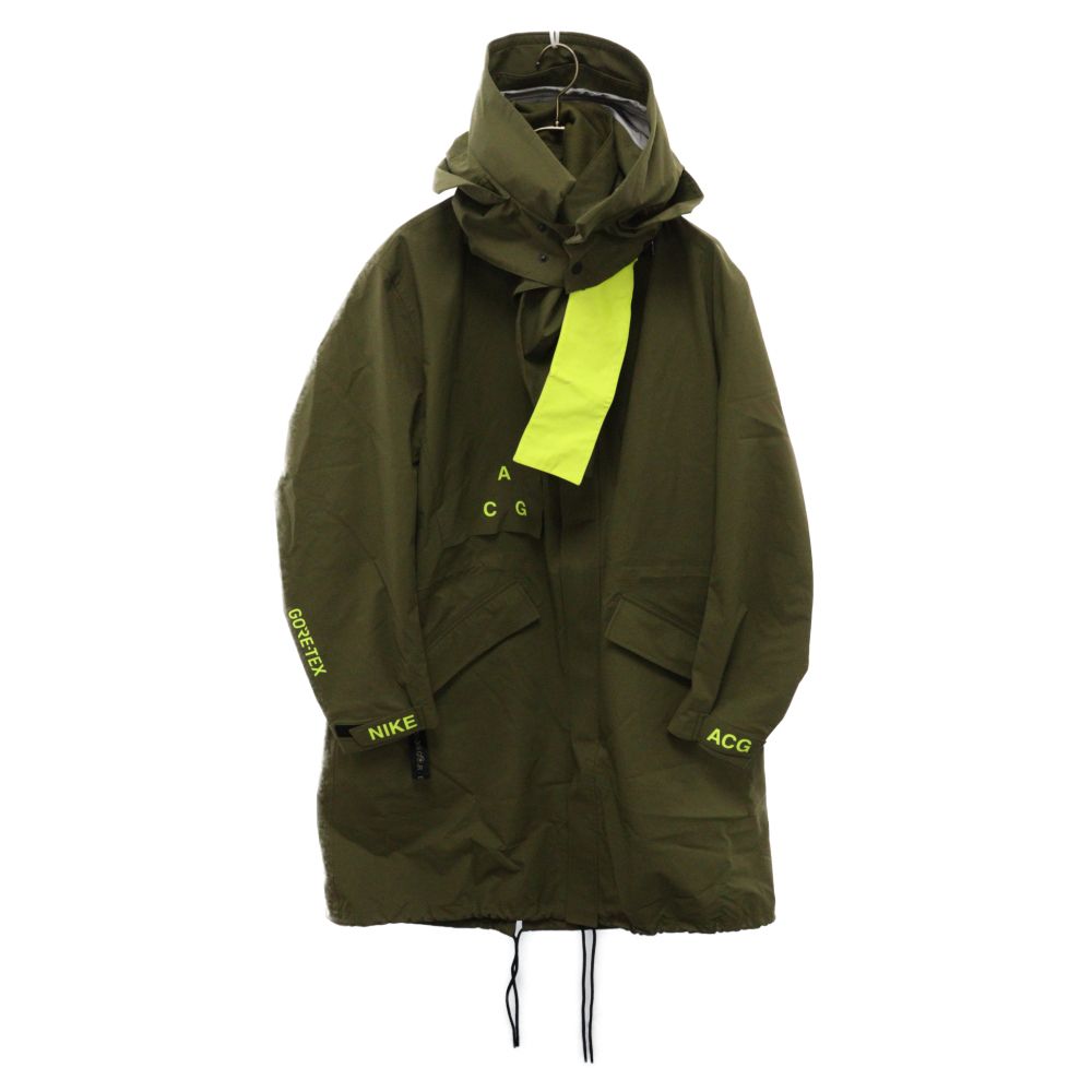 NIKE (ナイキ) LAB ACG GORETEX COAT ゴアテックス フーデット コート カーキ AQ3516-395 - メルカリ