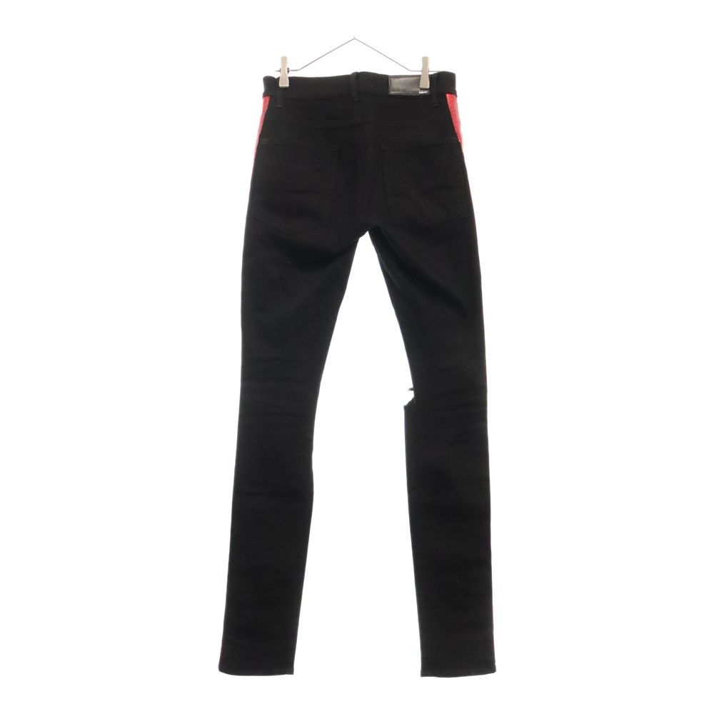 AMIRI (アミリ) Sideline Crush Skinny Jeans サイドラインクラッシュ