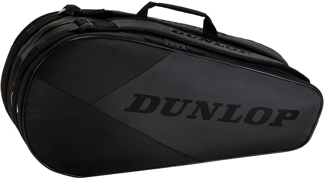 DUNLOP(ダンロップ）テニス ラケットバッグ CLUB LINE（テニスラケット6本収納可）ブラック×ブラック DTC2430