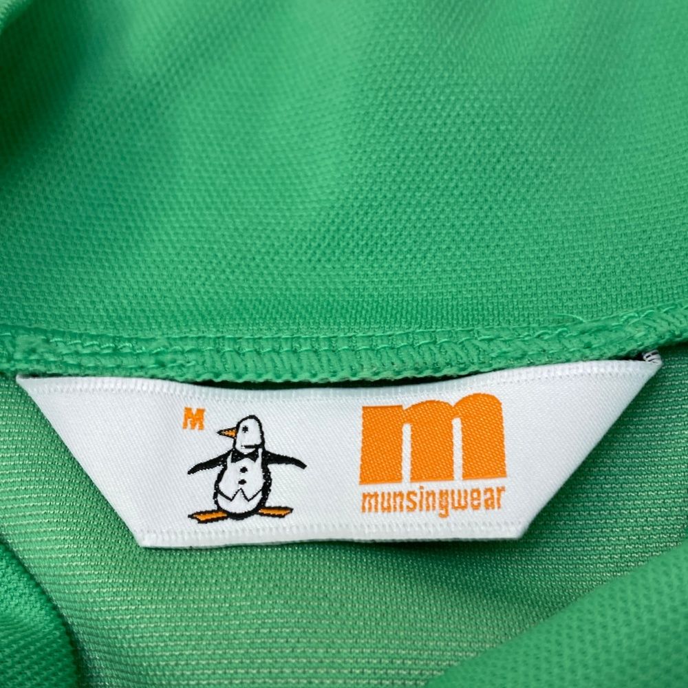 サイズ：M MUNSING WEAR マンシングウェア 2023年モデル ハイネック 半袖Tシャツ  ブラック系 [240101431130] ゴルフウェア メンズ ストスト サイズ：L MUNSING WEAR マンシングウェア MEWTJA02XG
