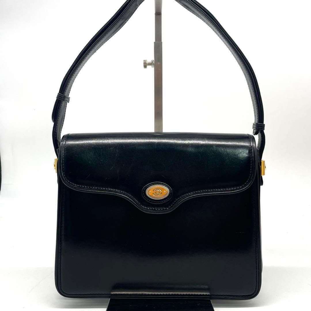 OLD GUCCI オールドグッチ ハンドバッグ ワンショルダー GG金具