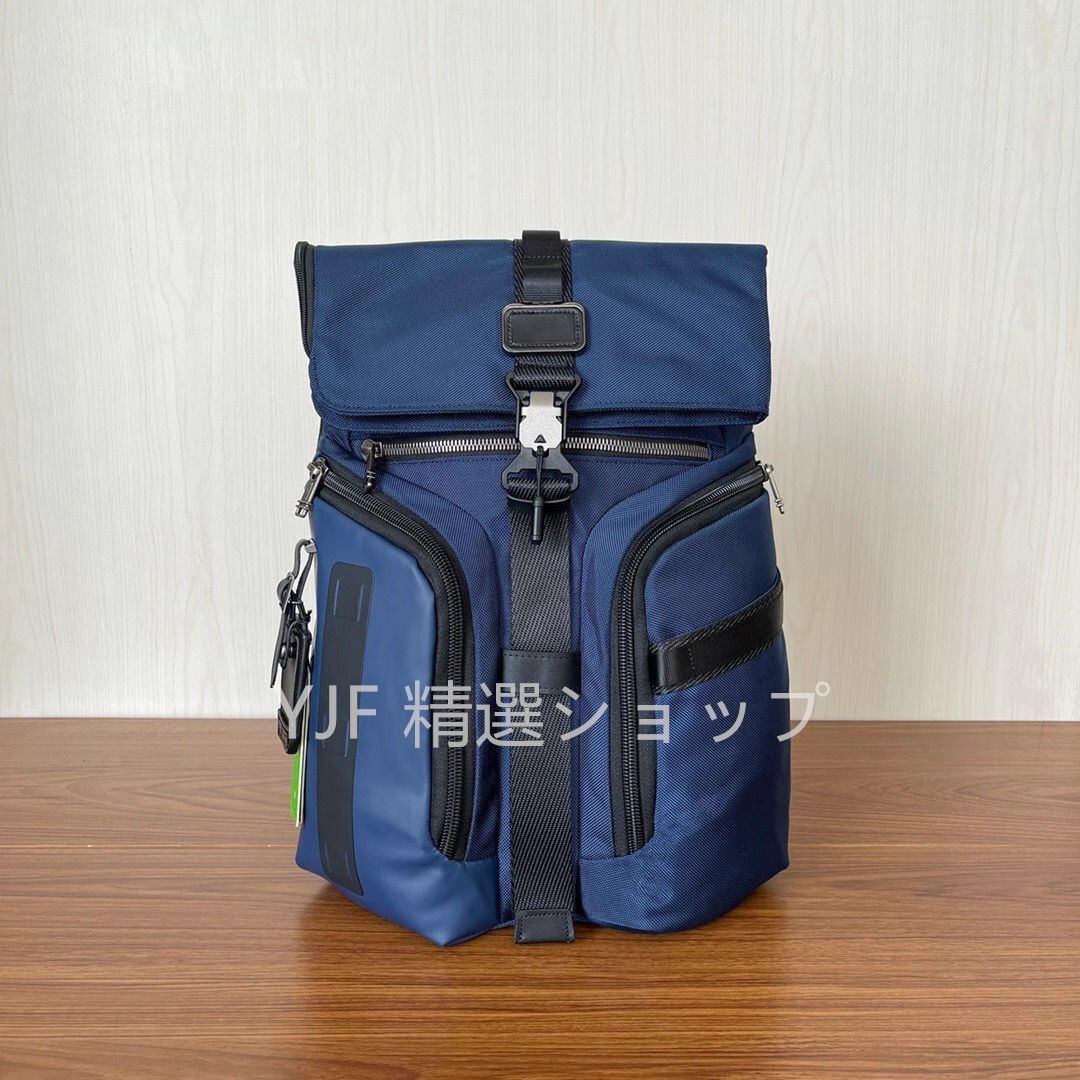 新品未使用】Tumi トゥミ Alpha BRAVO ロジスティック バックパック リュック リュックサック 232759 ブルー ネイビー -  メルカリ