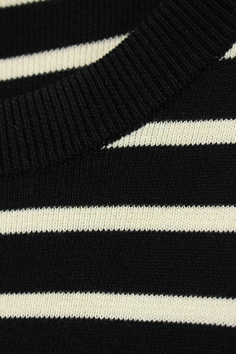 ディオール 183M647AT234 ロゴジャガードボーダーTシャツ