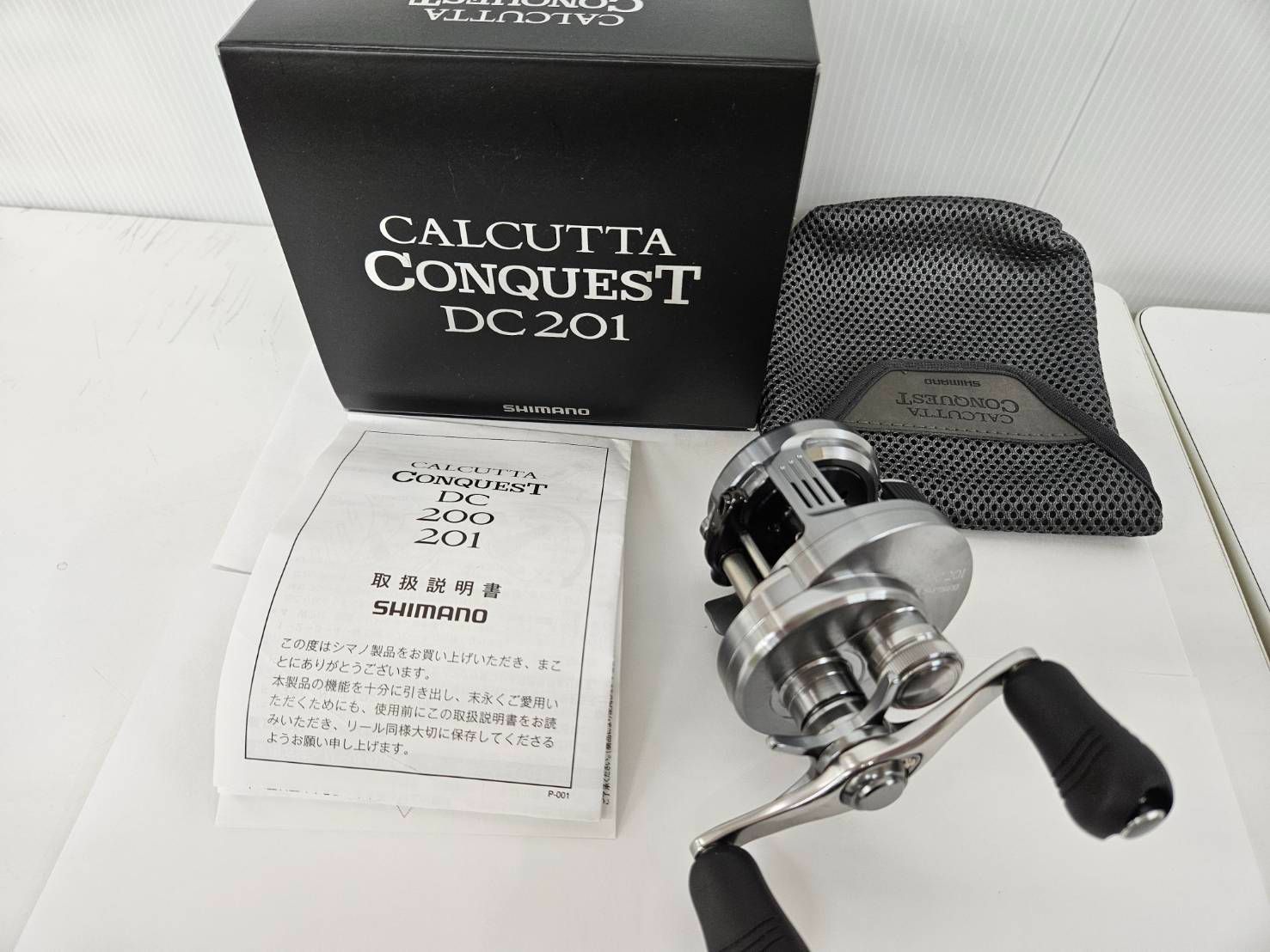 シマノCalcutta Conquest DC201ベイトリール左 シマノ 19 カルカッタコンクエストDC 201 (左ハンドル仕様