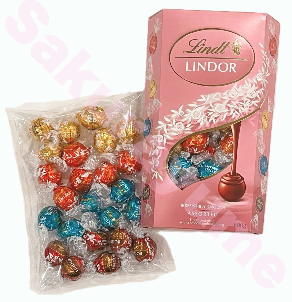 リンツ リンドール ピンクアソート 4種24個セット 】 Lindt チョコレート ミルク ダブルチョコレート ソルトキャラメル ホワイト 箱なし  コストコ ポスト投函 常温発送 - メルカリ