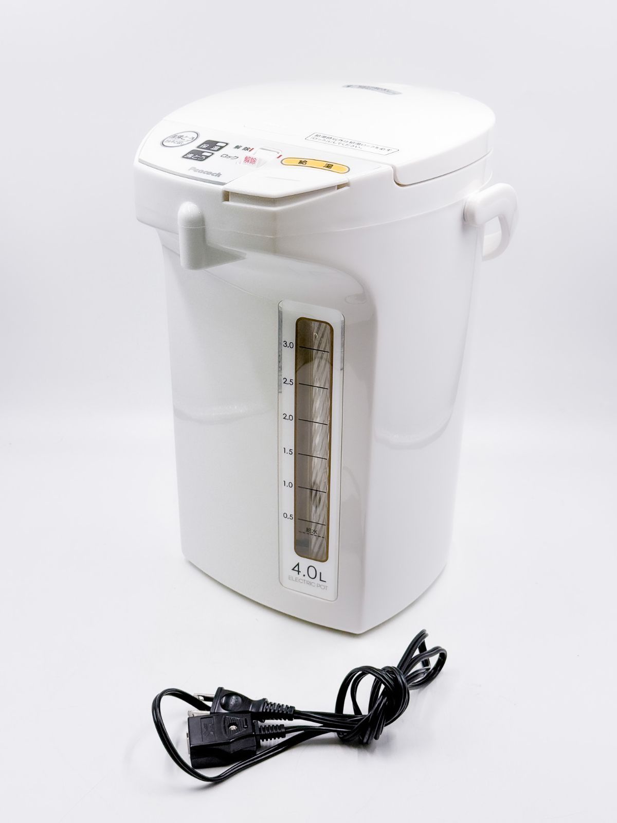 ピーコック 電動給湯ポット 4.0L WMJ-40 : ピーコック ピーコック 電気